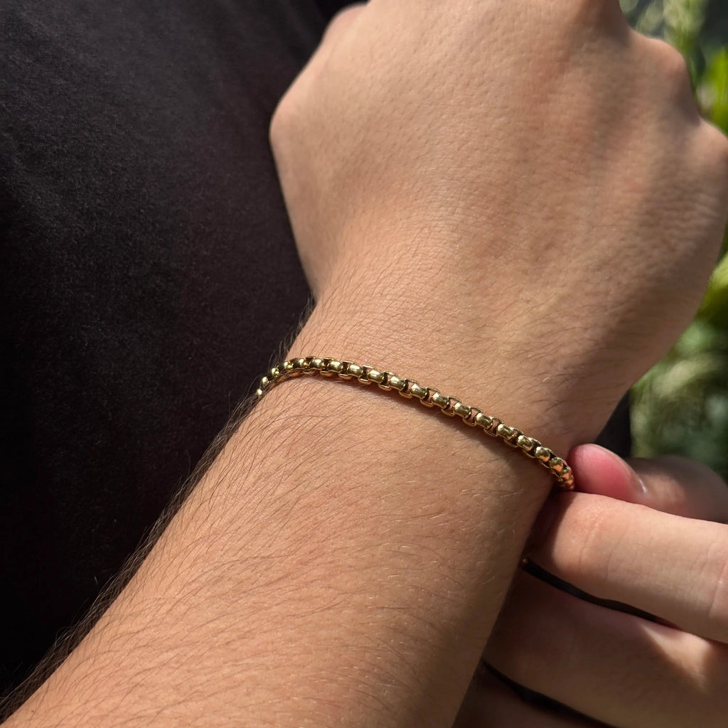 Combo Cadena y Pulsera Veneciana + Dije